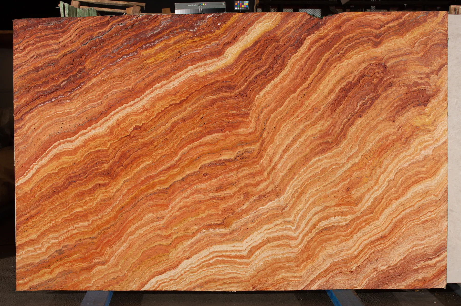 Orange Travertine (leather)