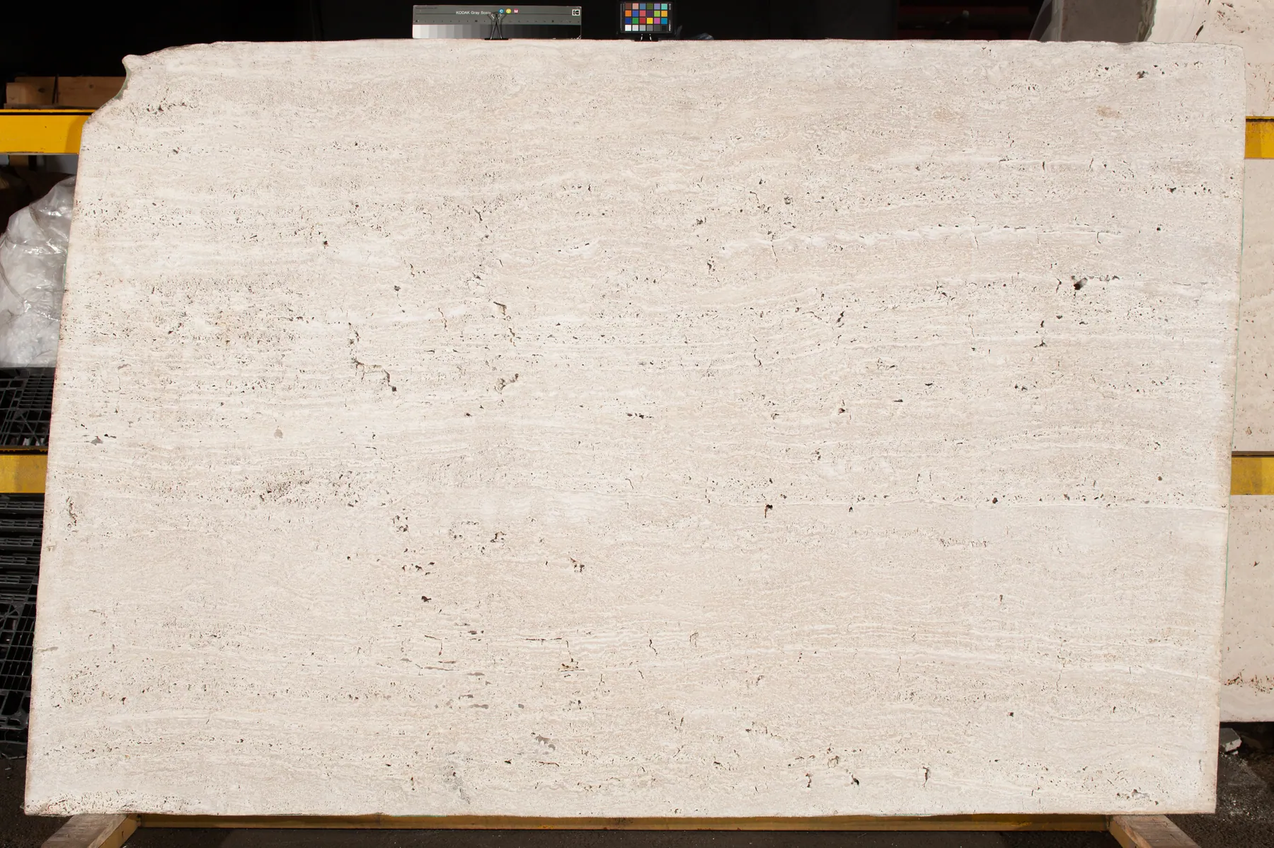 White Travertine Veincut Sandblasted